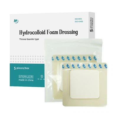 Saus busa hidrokolloid untuk penyembuhan cepat